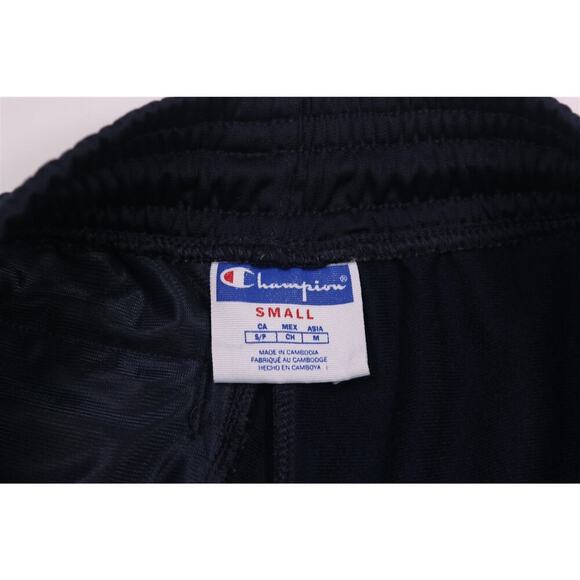 Champion Tricot Navy Blue/Red Track Pants Joggers Adult Small - Picture 5 of 5